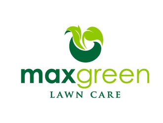 MAX GREEN Lawn Care  logo design by Marianne