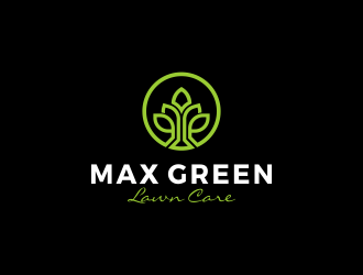 MAX GREEN Lawn Care  logo design by SmartTaste