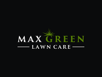 MAX GREEN Lawn Care  logo design by checx
