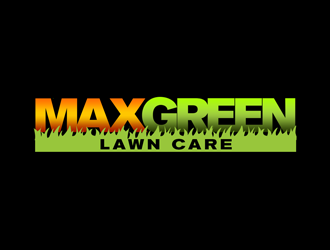 MAX GREEN Lawn Care  logo design by kunejo