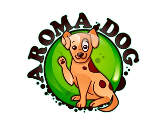 AROMA DOG logo design by DreamLogoDesign