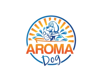 AROMA DOG logo design by Gaze