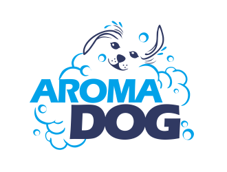 AROMA DOG logo design by YONK
