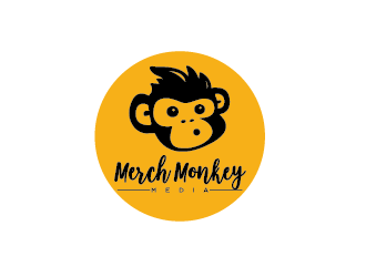 Merch Monkey Media logo design by JoeShepherd
