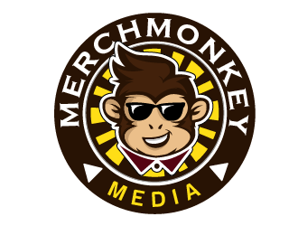 Merch Monkey Media logo design by THOR_