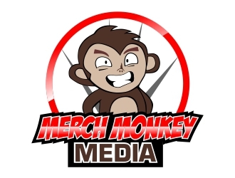 Merch Monkey Media logo design by mckris