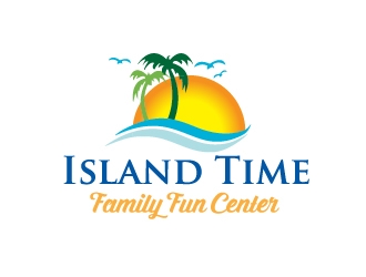 Island Time Family Fun Center  logo design by Marianne