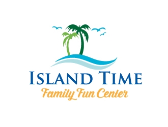 Island Time Family Fun Center  logo design by Marianne