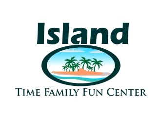 Island Time Family Fun Center  logo design by mckris