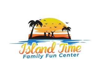 Island Time Family Fun Center  logo design by Eliben