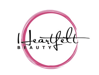 Heartfelt Beauty  logo design by nikkl