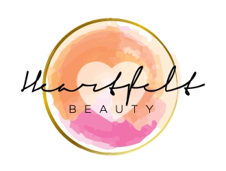 Heartfelt Beauty  logo design by Boomstudioz