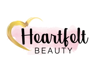 Heartfelt Beauty  logo design by Boomstudioz
