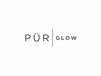 PUR Glow logo design by ammad