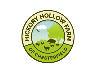 Hickory Hollow Farm of Chesterfield logo design by JJlcool