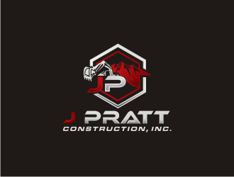 J Pratt Construction, Inc. logo design by BintangDesign
