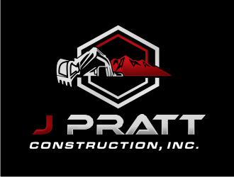 J Pratt Construction, Inc. logo design by BintangDesign