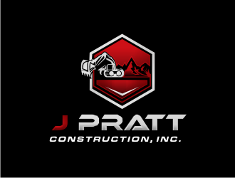 J Pratt Construction, Inc. logo design by BintangDesign
