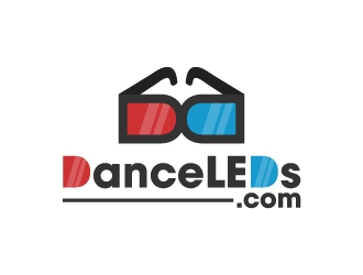 Dance LEDs  or danceLEDs.com or DanceLEDs.com logo design by JJlcool