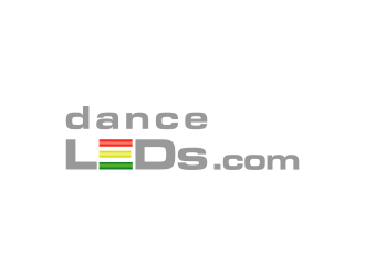 Dance LEDs  or danceLEDs.com or DanceLEDs.com logo design by salis17
