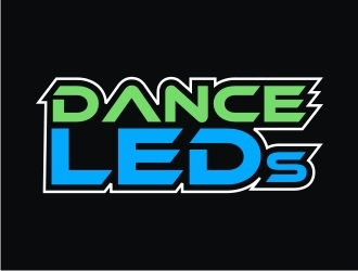 Dance LEDs  or danceLEDs.com or DanceLEDs.com logo design by babu