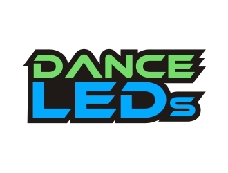 Dance LEDs  or danceLEDs.com or DanceLEDs.com logo design by babu