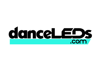 Dance LEDs  or danceLEDs.com or DanceLEDs.com logo design by dondeekenz