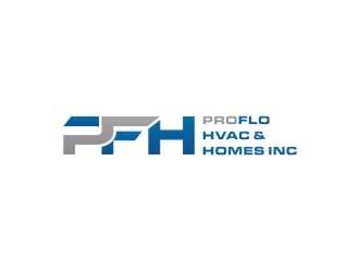 ProFlo HVAC & Homes, Inc. logo design by bricton