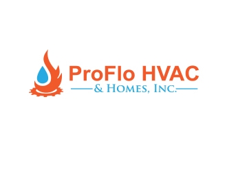 ProFlo HVAC & Homes, Inc. logo design by emyjeckson