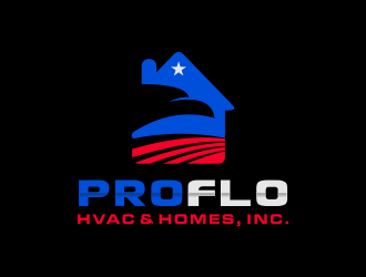 ProFlo HVAC & Homes, Inc. logo design by SmartTaste