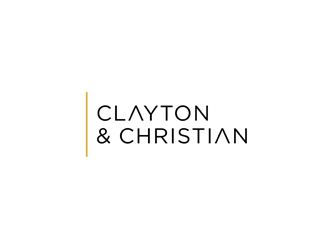 Clayton & Christian logo design by bomie