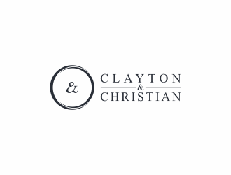 Clayton & Christian logo design by ammad