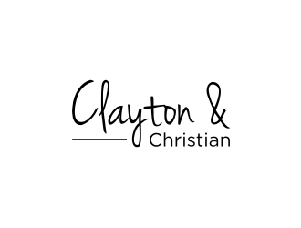 Clayton & Christian logo design by Nurmalia