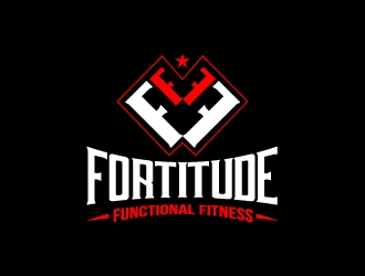 Fortitude Functional Fitness  logo design by uttam