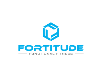 Fortitude Functional Fitness  logo design by salis17