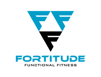 Fortitude Functional Fitness  logo design by cintoko