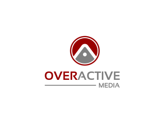 OverActive Media logo design by dewipadi