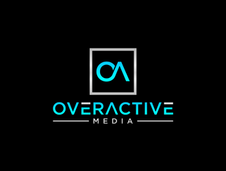 OverActive Media logo design by alby