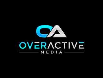 OverActive Media logo design by alby