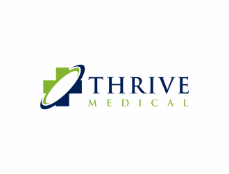 THRIVE Medical logo design by ammad