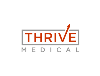 THRIVE Medical logo design by bomie