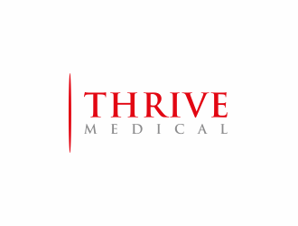 THRIVE Medical logo design by ammad