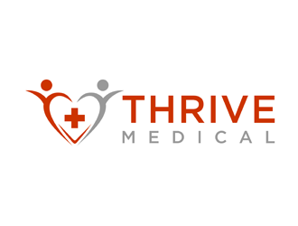 THRIVE Medical logo design by bomie