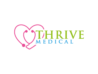 THRIVE Medical logo design by mhala