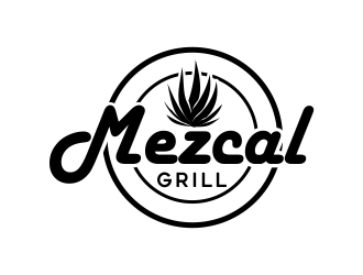 Mezcal Grill  logo design by AisRafa