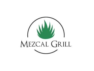 Mezcal Grill  logo design by fillintheblack