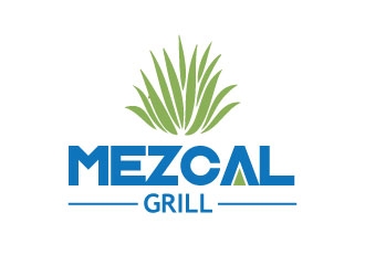 Mezcal Grill  logo design by Erasedink