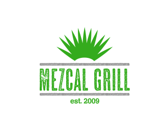 Mezcal Grill  logo design by serprimero