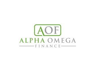 Alpha Omega Finance logo design by bricton