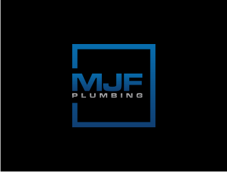 MJF PLUMBING  logo design by dewipadi
